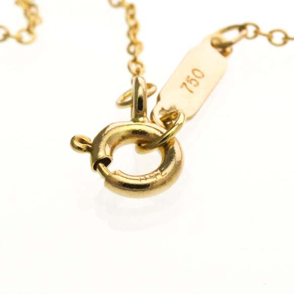 Tiffany Oval Key Necklace Pink Gold (18K) No Stone Women,Men Fashion Pendant ... - Picture 13 of 14